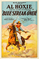Blue Streak movie poster print featuring Al Hoxie from 1926.