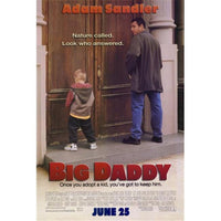 Big Daddy Movie Poster 11x17 print featuring Adam Sandler.