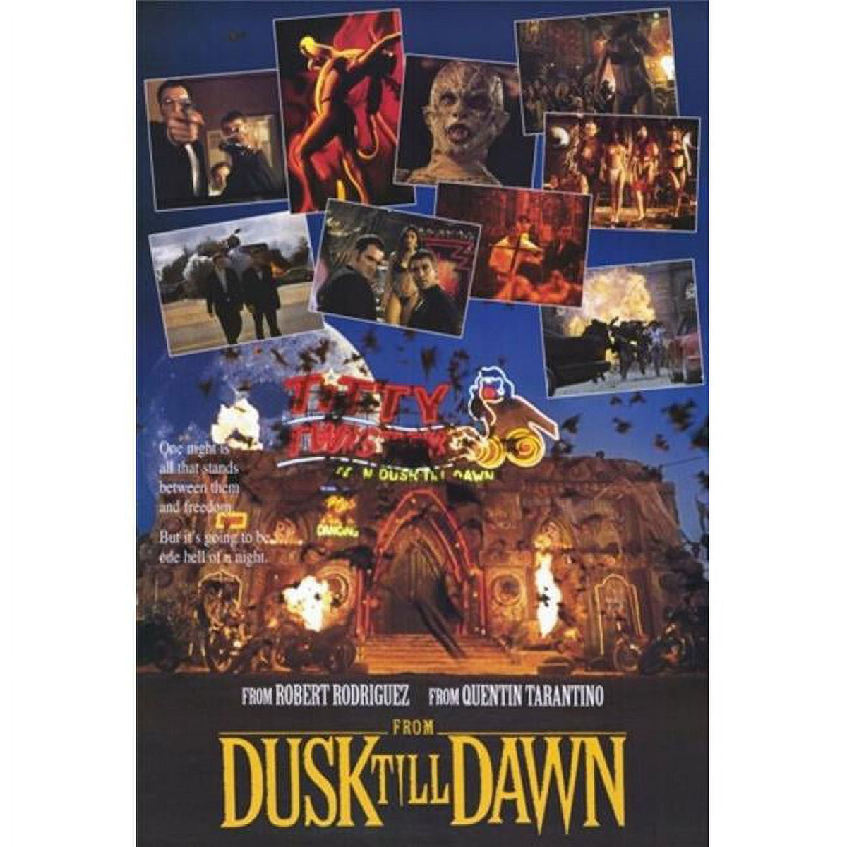 From Dusk Till Dawn Movie Poster 11x17 print for home decor.