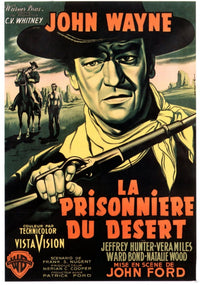 The Searchers Movie Poster Masterprint showcasing iconic film imagery.