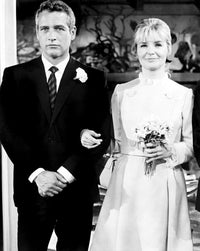 Winning photo print of Paul Newman and Joanne Woodward from 1969.