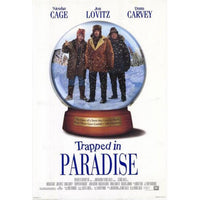 Trapped in Paradise movie poster print in 27x40 size, vibrant colors and fun design.