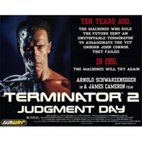 Terminator 2 Judgment Day Movie Poster 17x11
