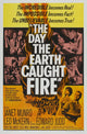 The Day the Earth Caught Fire movie poster in 11x17 size.