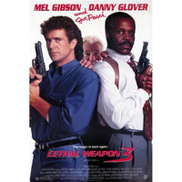 Lethal Weapon 3 Movie Poster Print 27x40 - Action Film Artwork