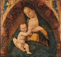 The Nursing Madonna poster print showcasing tenderness and maternal love.