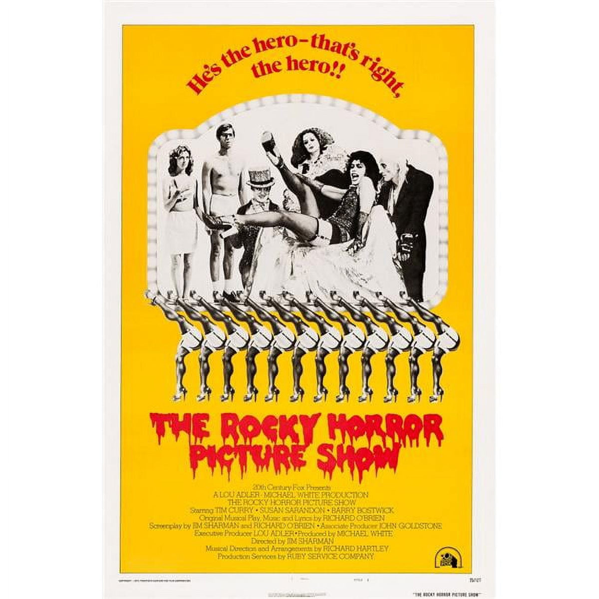 The Rocky Horror Picture Show movie poster masterprint 11x17