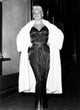 Vintage photo print of Jayne Mansfield at Le Roy Nightclub in Milan, October 1957.