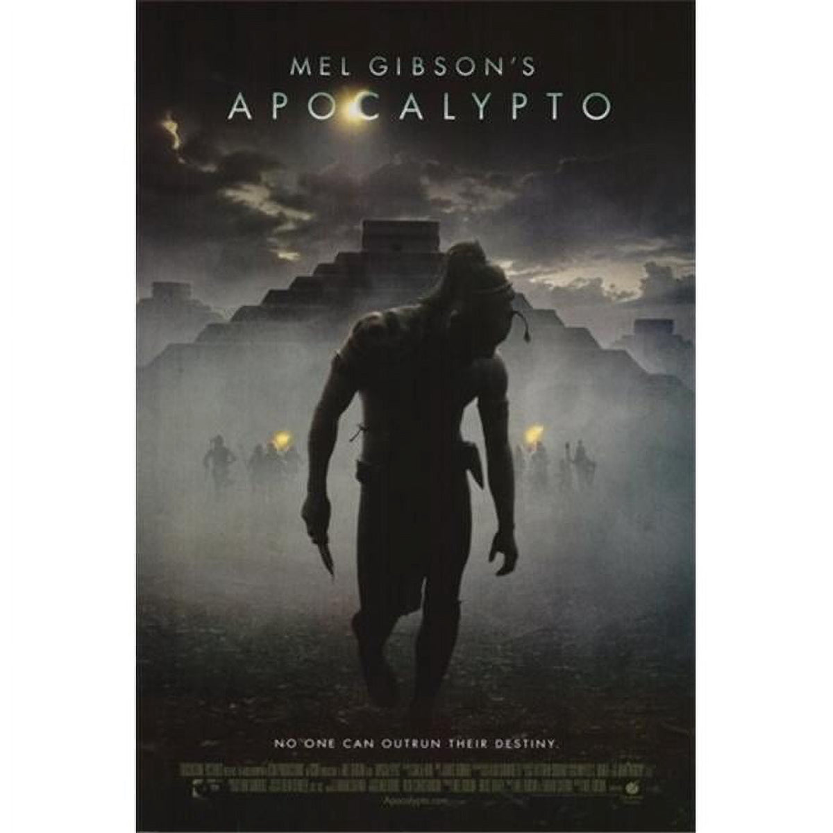Apocalypto Movie Poster in 11x17 size - vibrant and dramatic