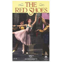 The Red Shoes movie poster 11x17 featuring vibrant colors and classic cinema art.