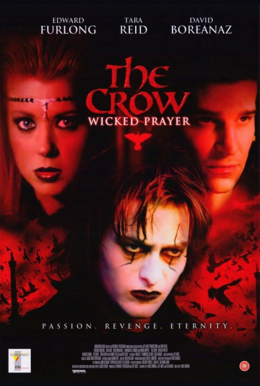 The Crow: Wicked Prayer movie poster print in 27x40 size.