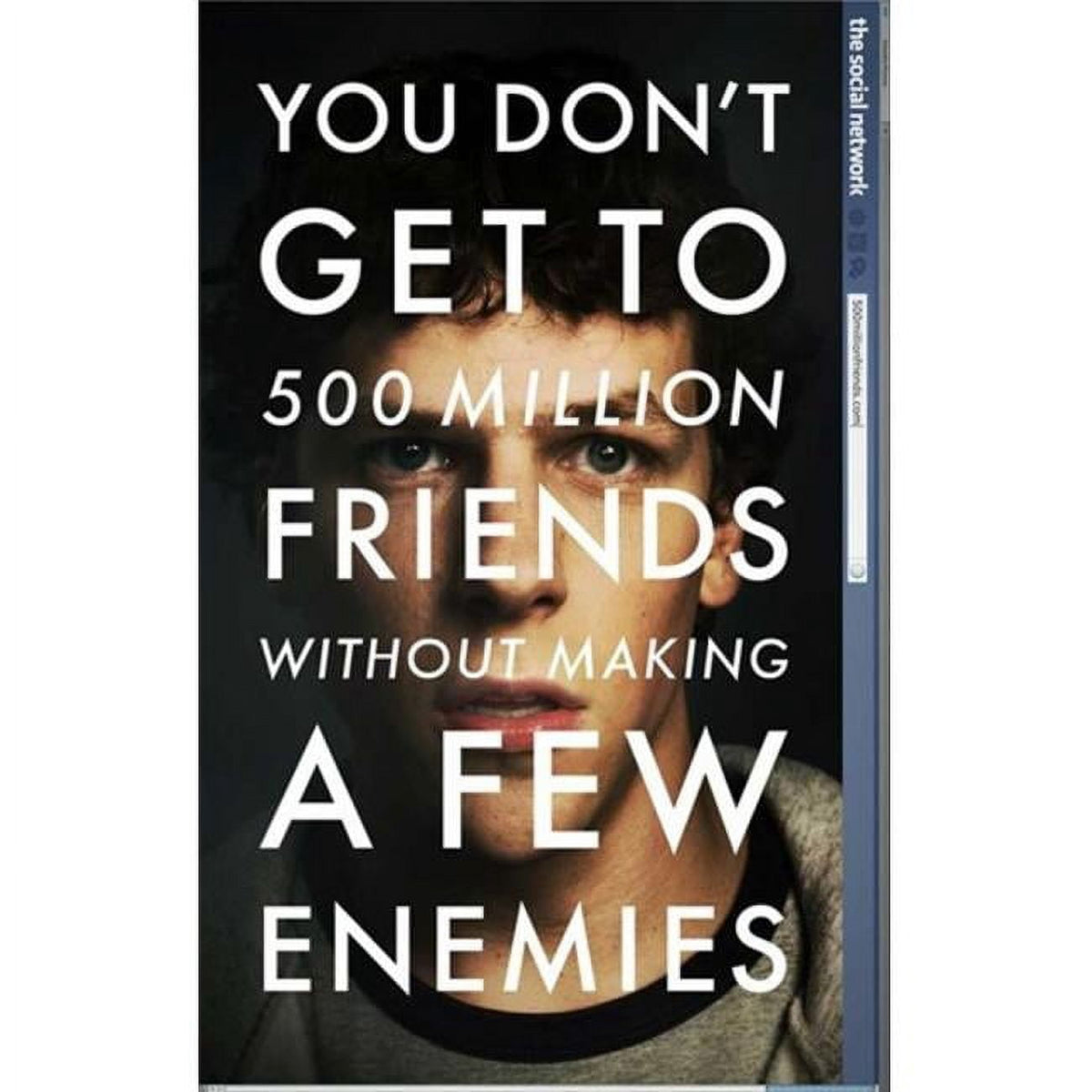 The Social Network movie poster 11x17 print