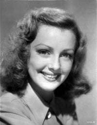 Virginia Grey smiling portrait photo print on premium heavy stock paper.