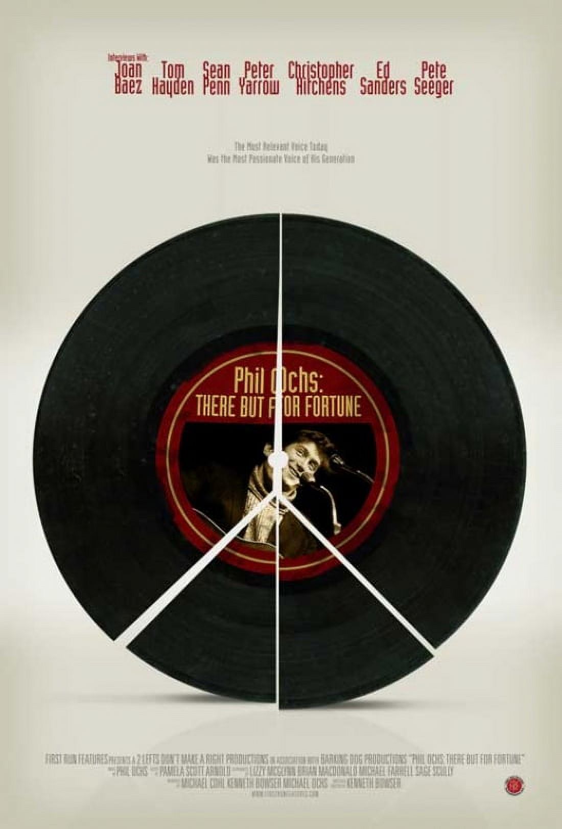 Phil Ochs There But for Fortune Movie Poster 11x17