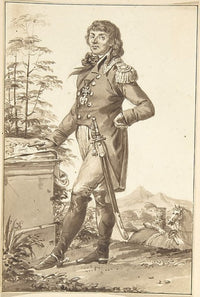 Portrait of Thaddeus Kosciuszko art print by Jean-Baptiste-François Bosio.