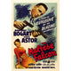 The Maltese Falcon Movie Poster featuring classic film noir imagery.