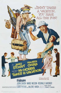 Mr. Hobbs Takes a Vacation Movie Poster 11x17 print
