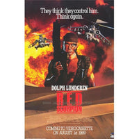 Red Scorpion Movie Poster Print - Action Film Art