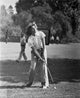 Katharine Hepburn golfing photo print, classic Hollywood art