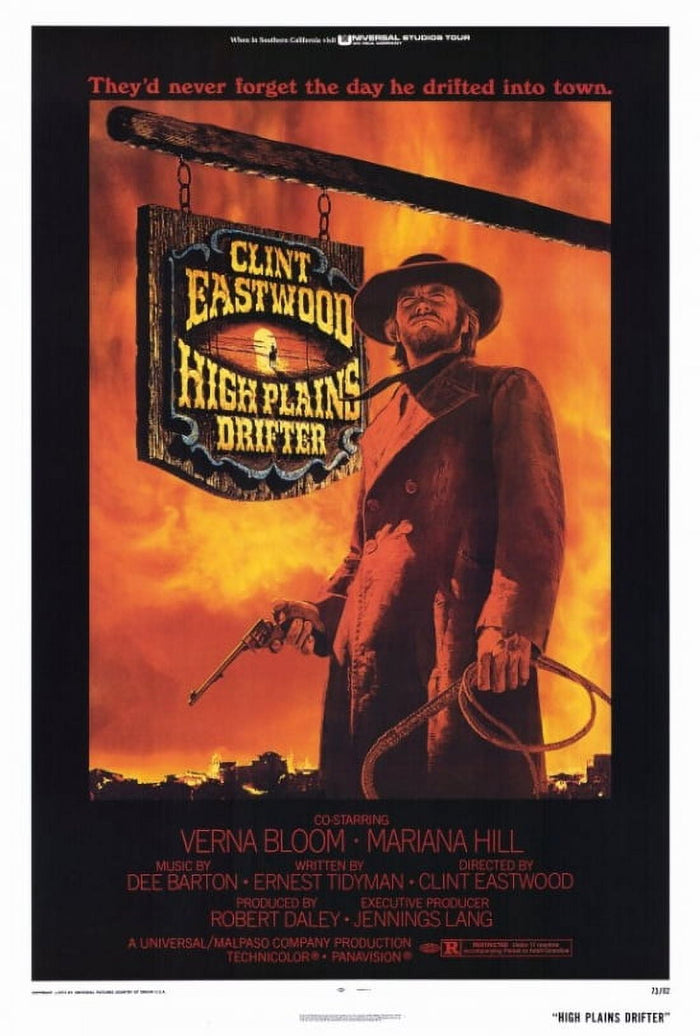 High Plains Drifter Movie Poster Print 27x40