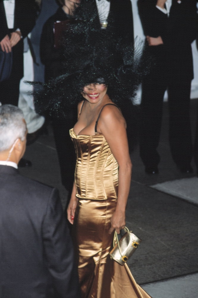 Diana Ross at Metropolitan Museum of Art Costume Institute Gala Photo Print by CJ Contino