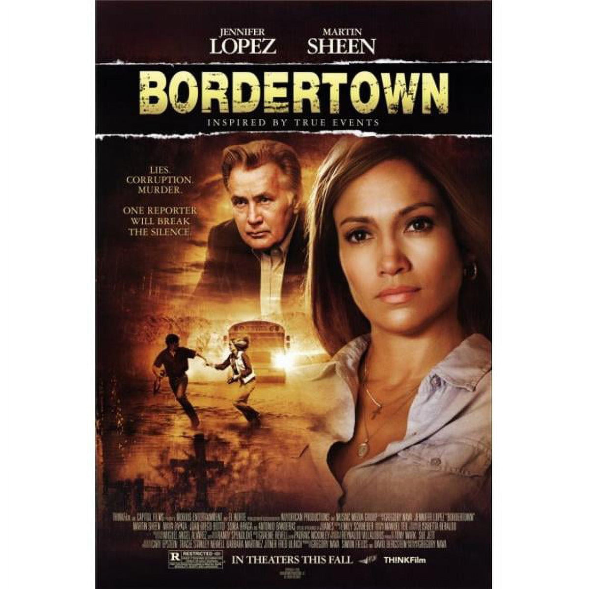 Bordertown Movie Poster Print - 27x40 - Premium quality art for home decor.