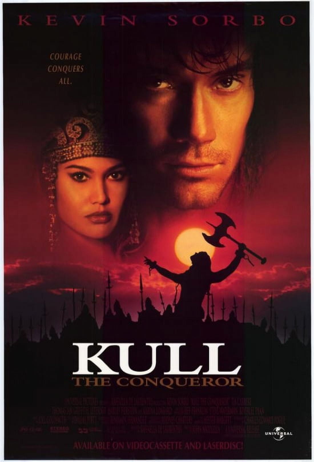 Kull the Conqueror Movie Poster Print 27x40 - Epic Adventure Art