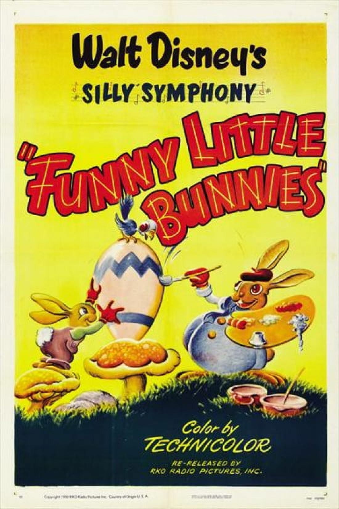 Funny Little Bunnies Movie Poster - 11x17