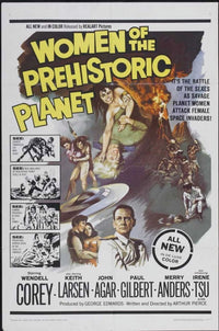Women of the Prehistoric Planet Movie Poster 11x17