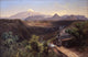 The Metlac Ravine art print by José María Velasco showcasing a serene landscape.
