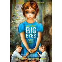 Big Eyes Movie Poster Print showcasing vibrant colors and iconic imagery.