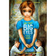 Big Eyes Movie Poster Print showcasing vibrant colors and iconic imagery.