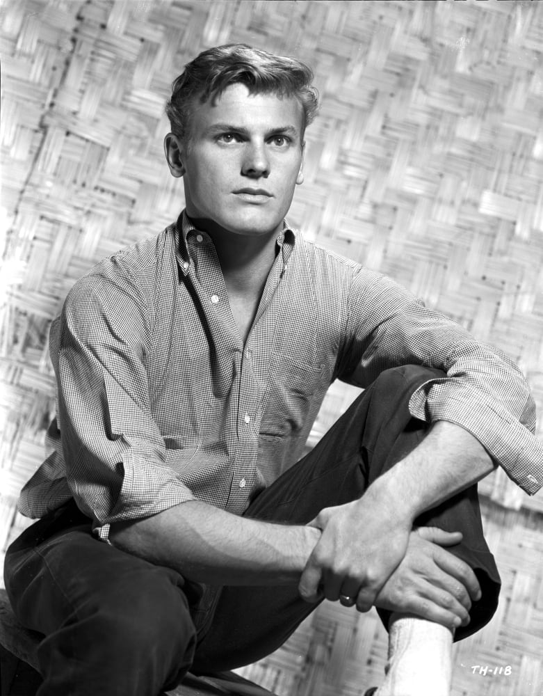 Tab Hunter iconic photo print - classic Hollywood star