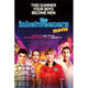 The Inbetweeners Movie Poster Print featuring vibrant colors and comedic design.