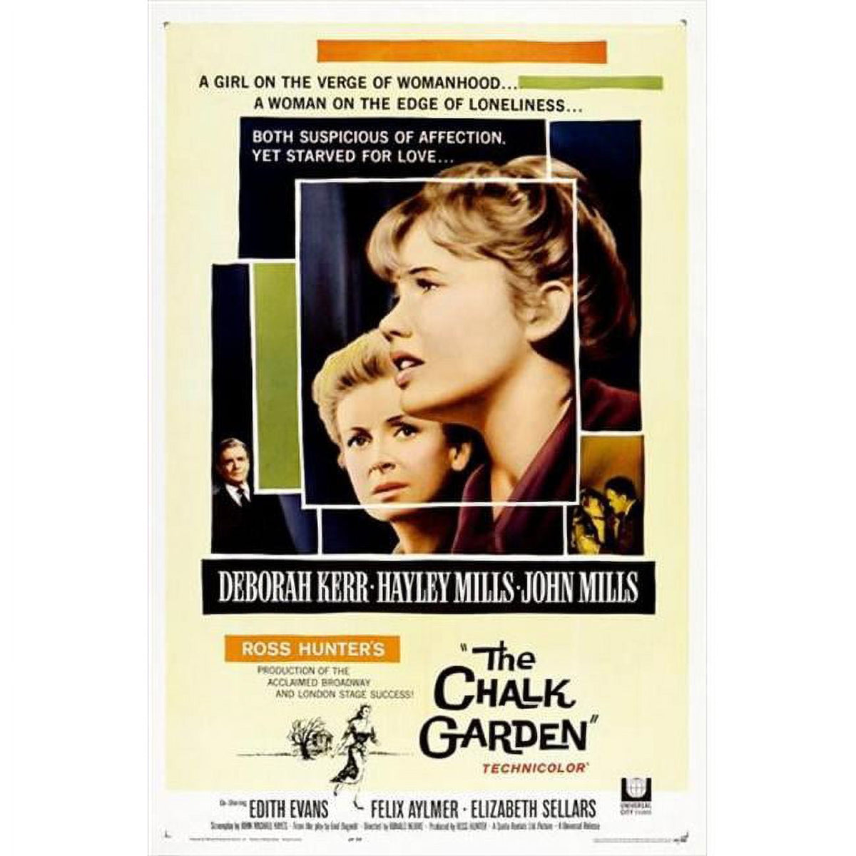 The Chalk Garden movie poster print 27x40 size.