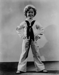 Shirley Temple in sailor costume photo print
