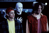 Bill and Ted's Bogus Journey photo poster print featuring Alex Winter and Keanu Reeves.