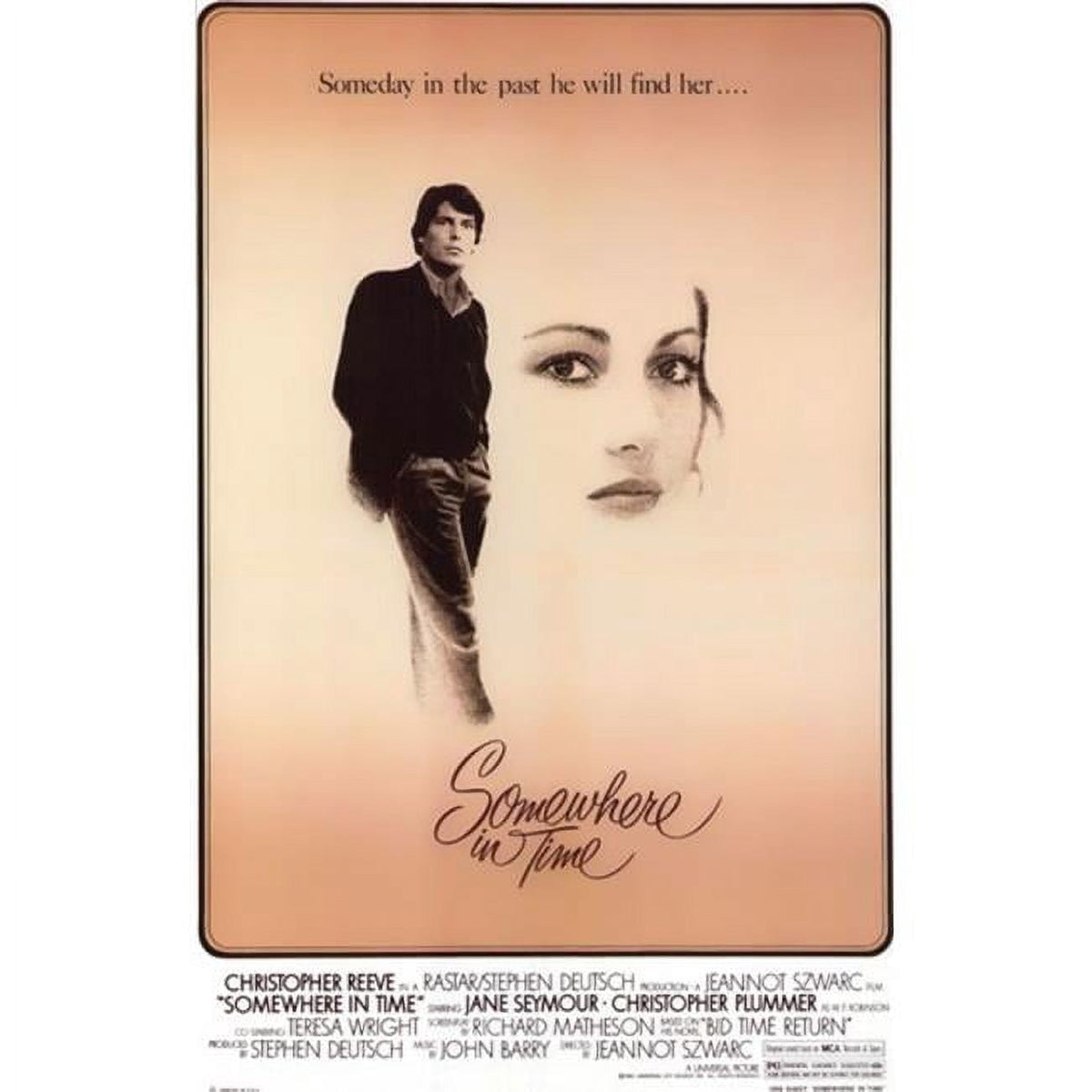 Somewhere in Time Movie Poster 11x17 Print