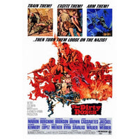 The Dirty Dozen Movie Poster Print showcasing classic war film imagery.