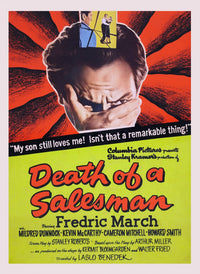 Death of A Salesman movie masterprint poster print featuring Fredric March from 1951.
