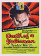 Death of A Salesman movie masterprint poster print featuring Fredric March from 1951.