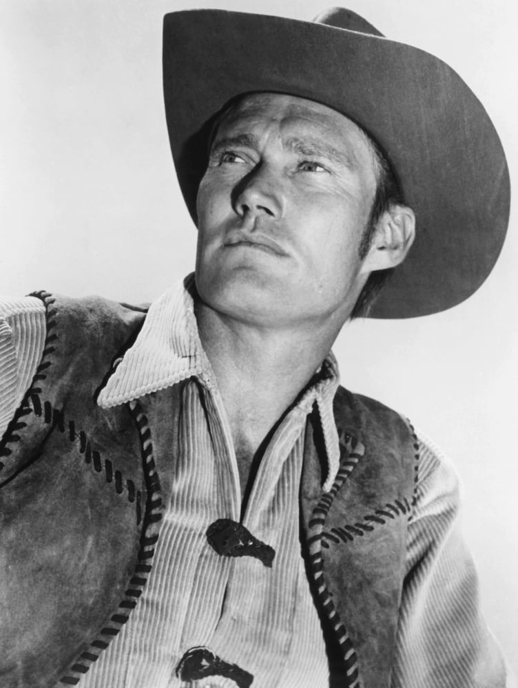 Chuck Connors portrait poster print available in multiple sizes