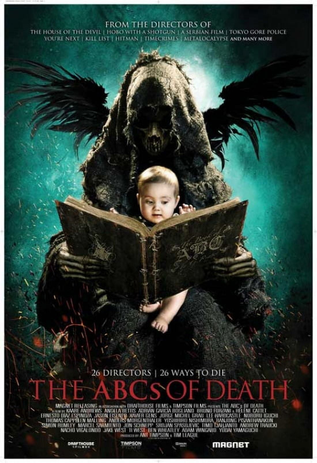 The ABCs of Death movie poster 11x17 print