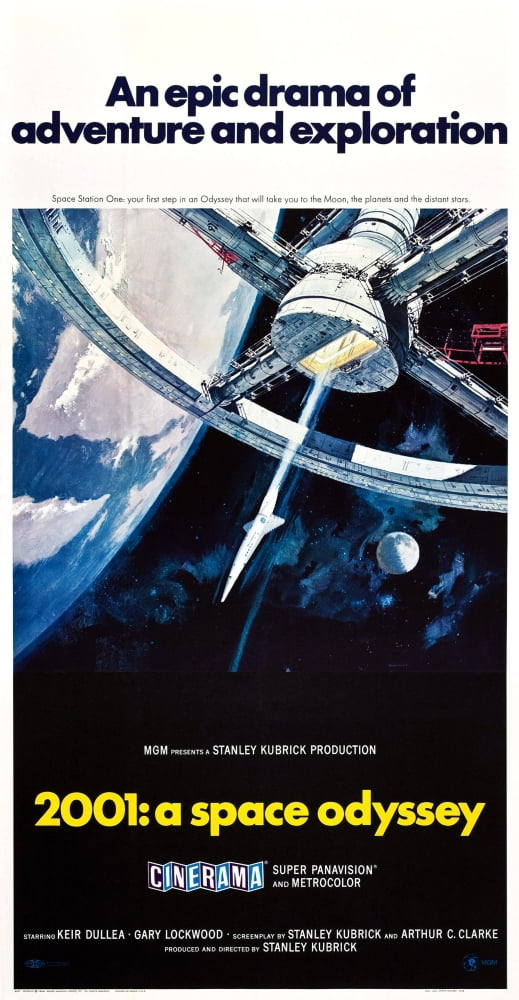 2001: A Space Odyssey movie poster masterprint 11x17