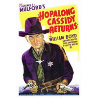 Hopalong Cassidy Returns Movie Poster Print - Classic Western Art