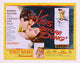 A Kiss Before Dying movie lobby card print featuring Robert Wagner, Virginia Leith, and Joanne Woodward