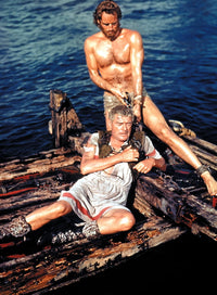 Ben-Hur Movie Photo Print showcasing iconic scenes from the film.