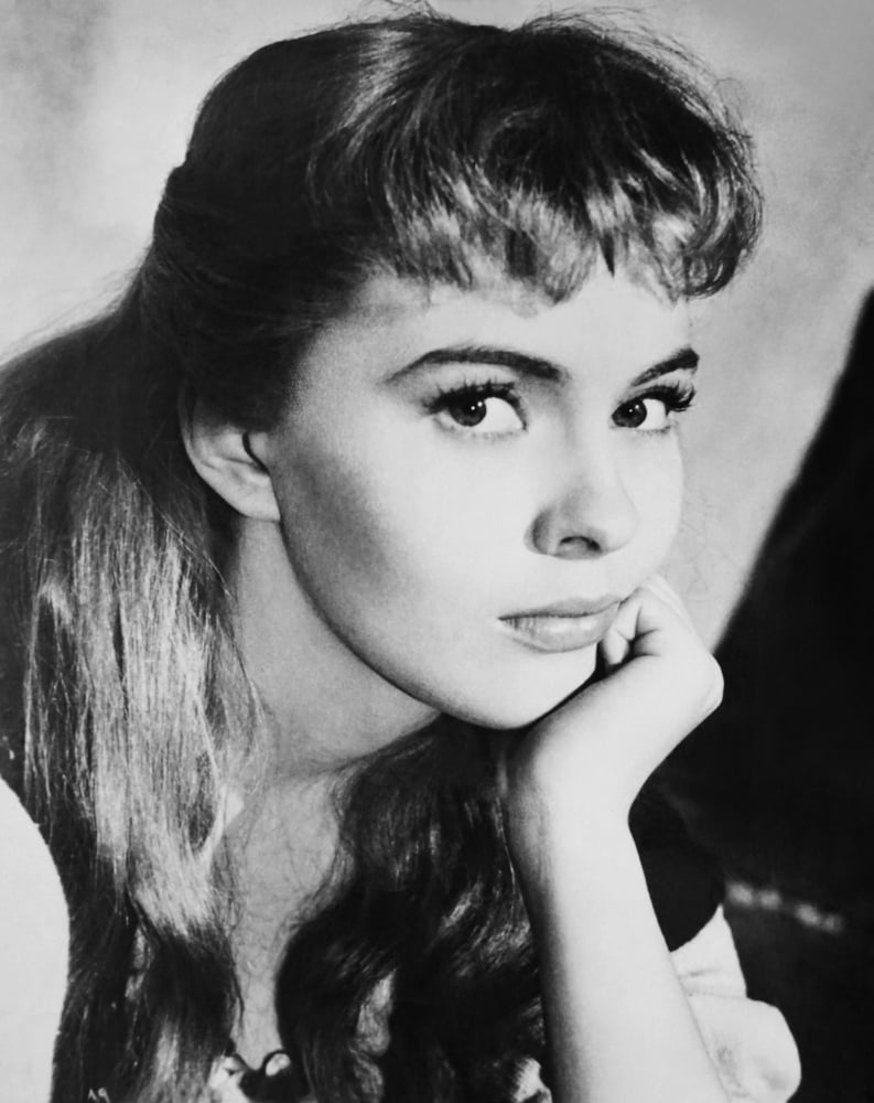 Jean Seberg portrait poster print in multiple sizes