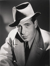 Humphrey Bogart wearing a fedora classic photo print