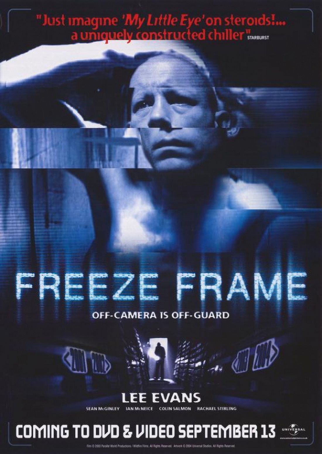 Freeze Frame Movie Poster 11 x 17 inches print.